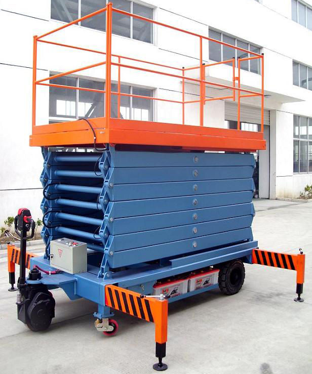 黔西南助力行走剪叉式高空作业平台